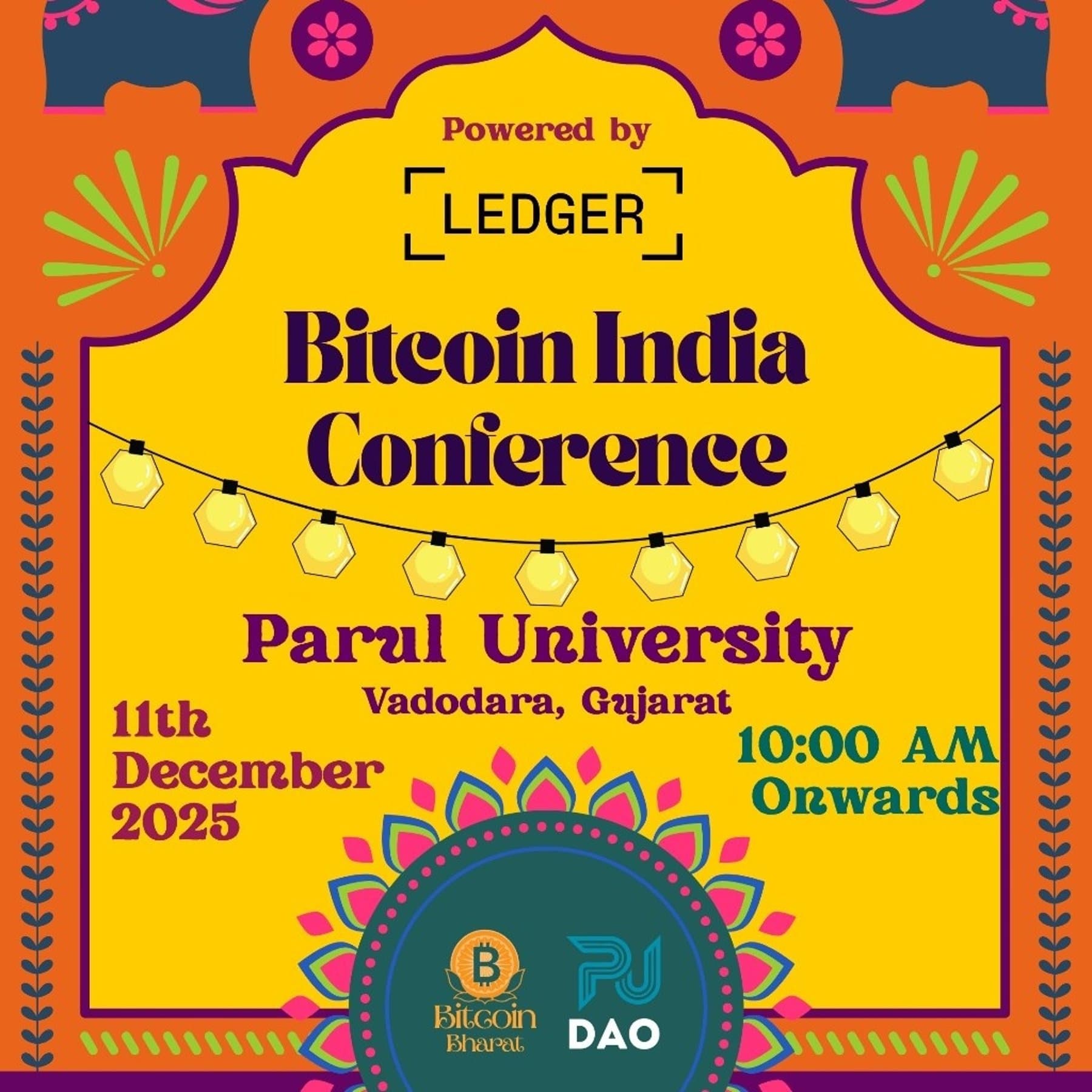 Photos from Bitcoin India Conference — Parul University (1 of 1)