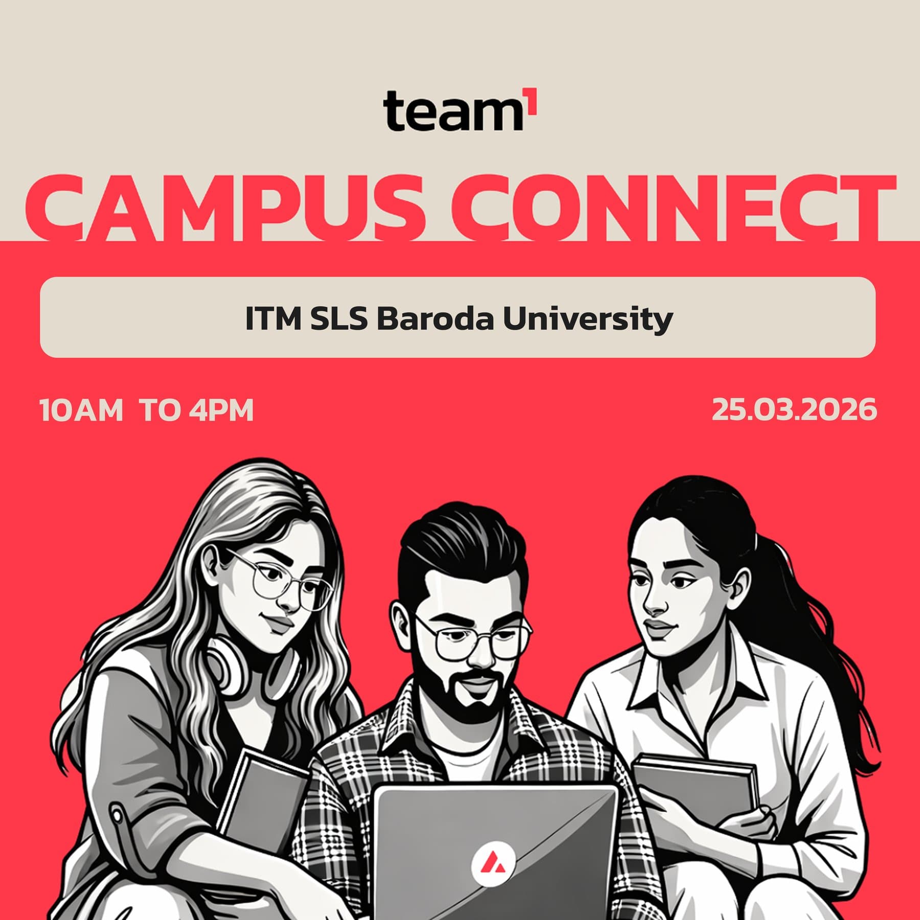 Photos from Team1 Campus Connect: ITM SLS Baroda University (1 of 1)