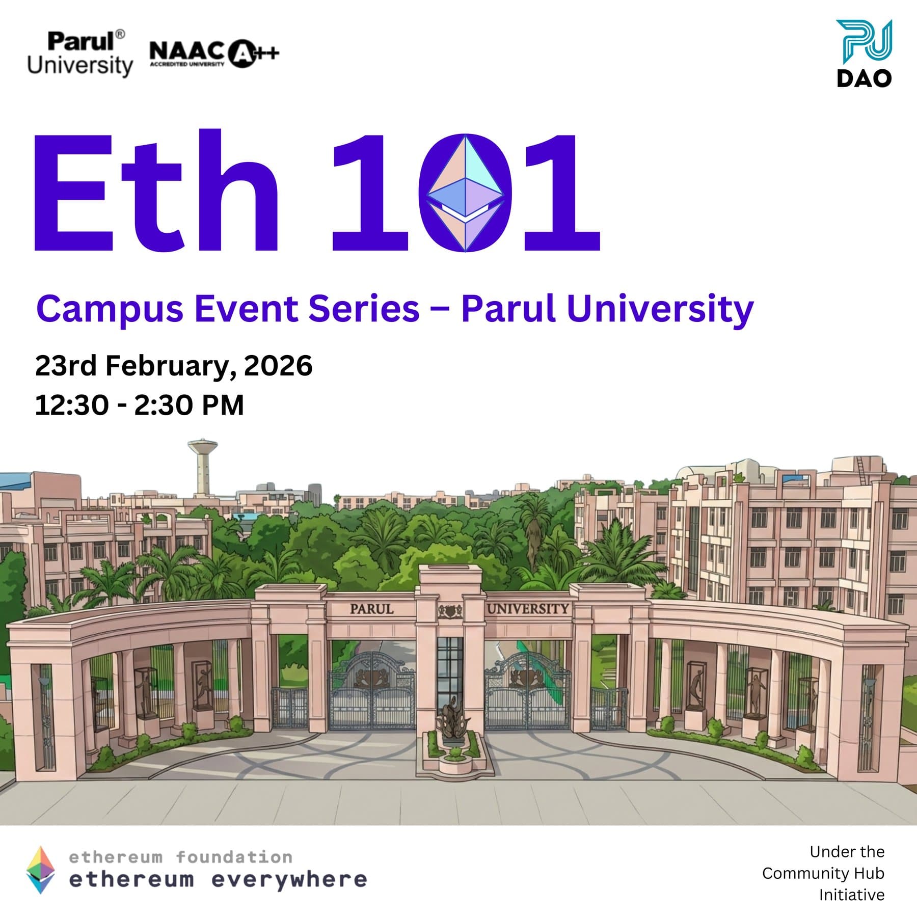 Photos from Eth Vadodara: Etheream 101 × Parul University (1 of 1)