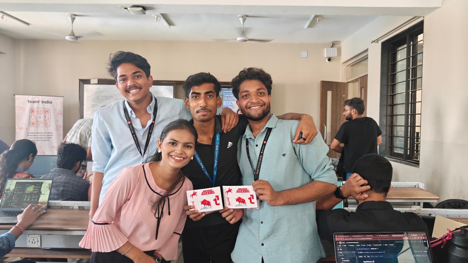 Photos from Team1 Speedrun Workshop — Parul University (1 of 2)