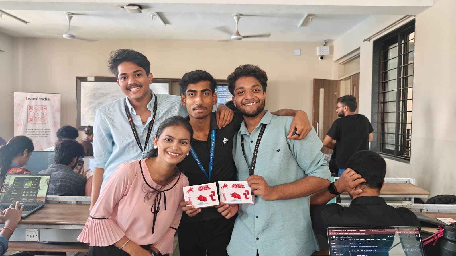 Photos from Team1 Speedrun Workshop — Parul University (2 of 2)