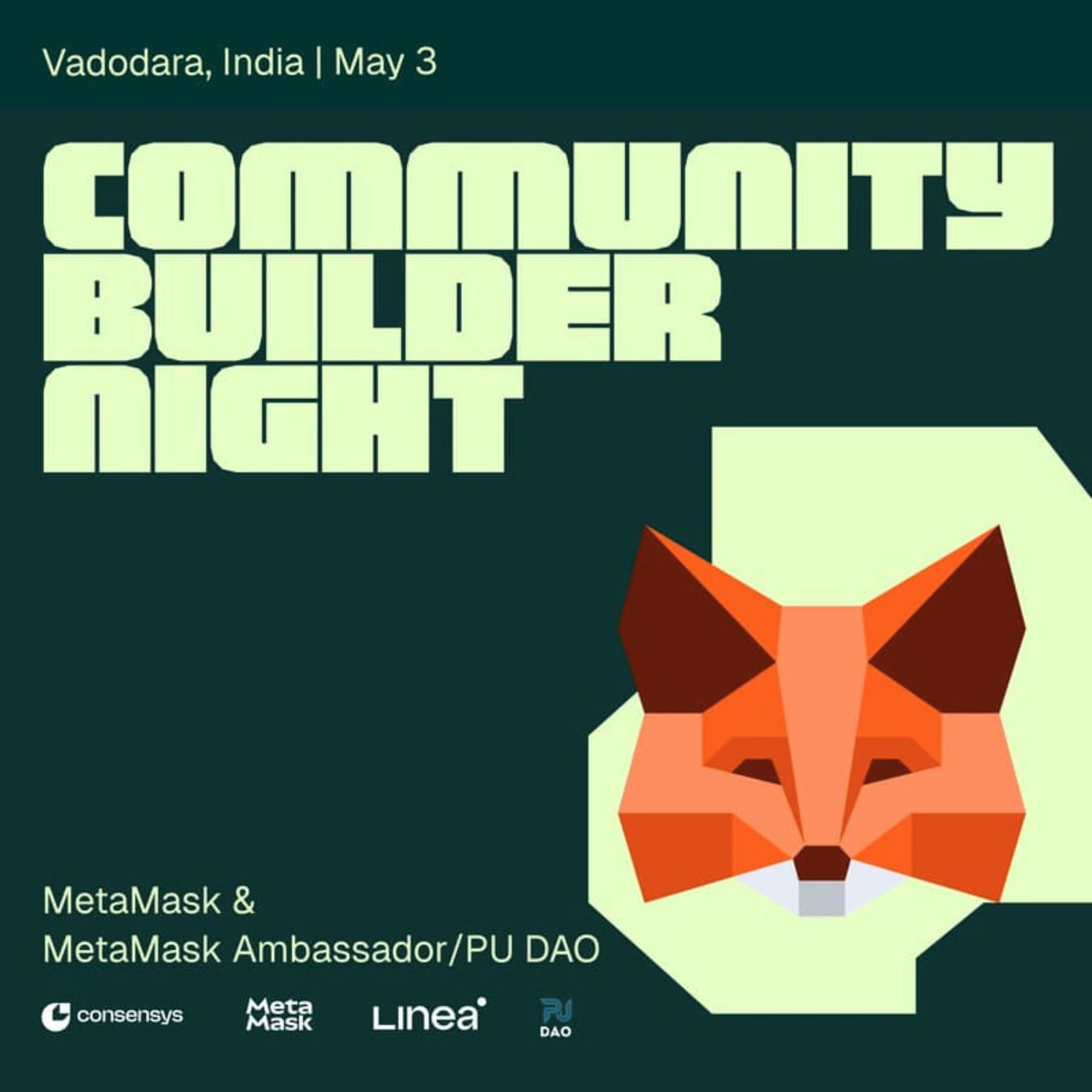 Photos from MetaMask Community Builder Night — Vadodara, India Edition (1 of 1)