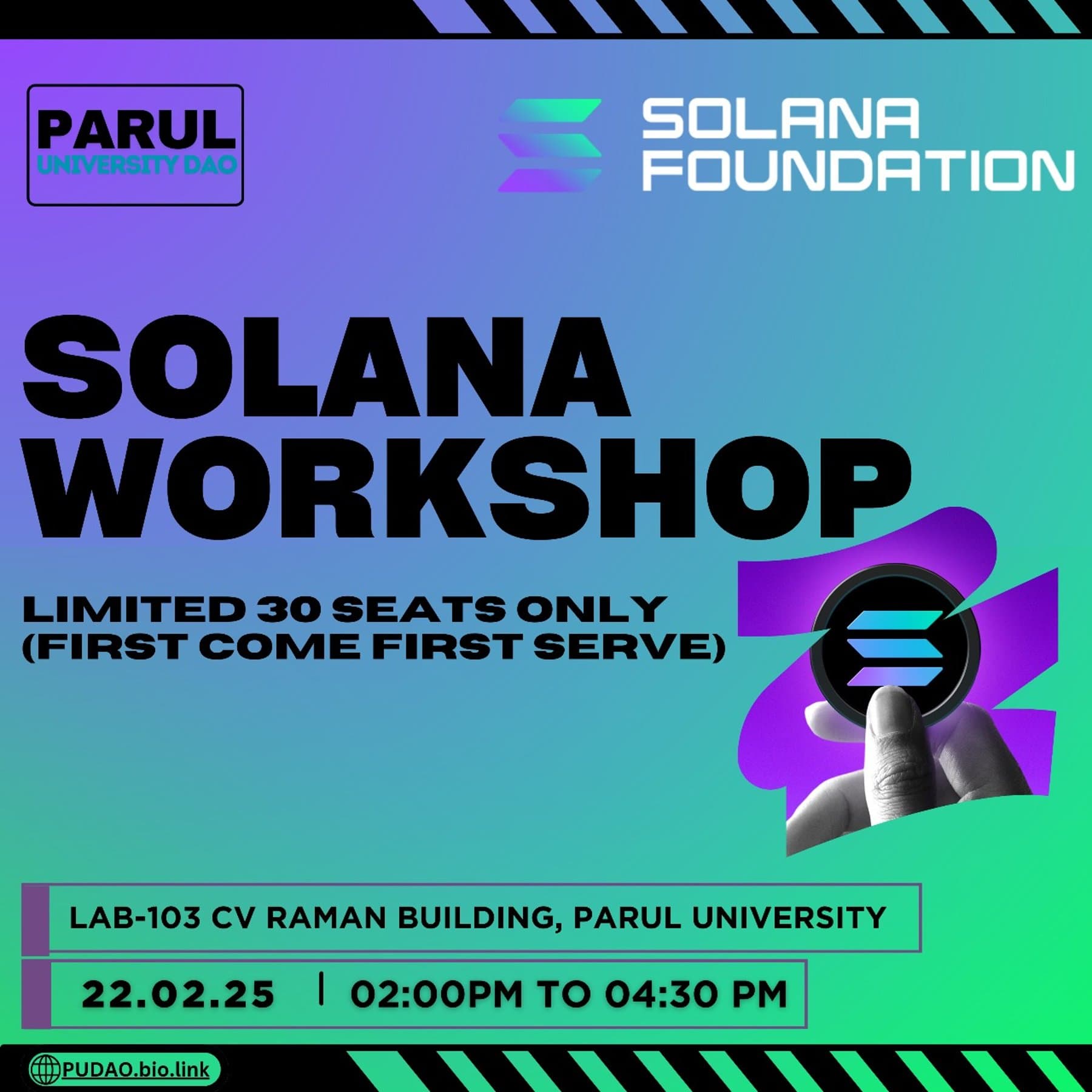 Photos from Solana Workshop: Smart Contract Development and Dapp Deployment (1 of 1)